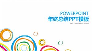 Modello PPT di riepilogo di fine anno