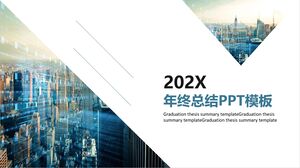 Plantilla PPT de resumen de fin de año