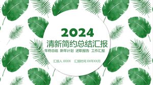 Rapporto riassuntivo fresco e conciso