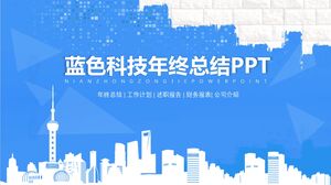 Resumo de final de ano da Blue Technology PPT