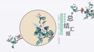 Szablon planu raportu podsumowującego pracę PPT