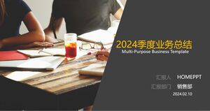 Resumo trimestral de negócios