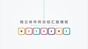 Plantilla PPT minimalista - Platino - Hoja de arce