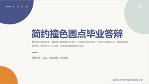 Defesa simplificada de graduação de pontos contrastantes