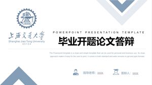 Verteidigung der Abschlussarbeit