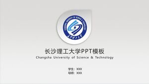 Changsha University of Technology Template