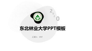 Kuzeydoğu Ormancılık Üniversitesi PPT Şablonu