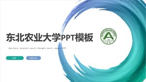 Șablon PPT al Universității Agricole de Nord-Est