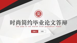 Pertahanan Tesis Kelulusan Mode dan Kesederhanaan