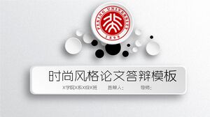 Fashion Style Thesis Defense Template