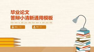 Templat Universal Kecil Segar Pertahanan Tesis Kelulusan