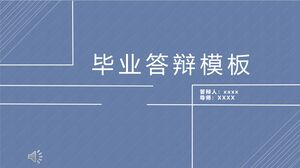 Wzór obrony dyplomowej