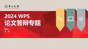 Modelo PPT de defesa de papel