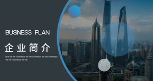 PPT-Vorlage für Unternehmenseinführungen