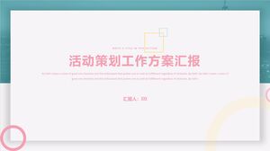 Etkinlik Planlama Çalışma Planı Raporu