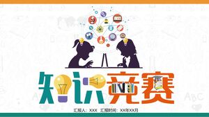 Plantilla PPT de competencia de conocimientos