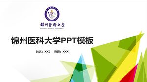 Modelo PPT da Universidade Médica de Jinzhou
