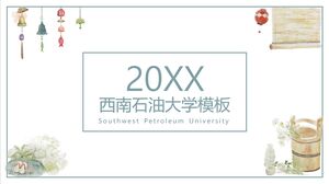 Modèle de l'Université pétrolière du Sud-Ouest