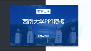 قالب PPT لجامعة الجنوب الغربي