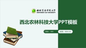 Modello PPT della Northwest A&F University