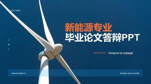 Wzór PPT do obrony pracy dyplomowej z zakresu nowych energii