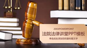 Templat PPT Kuliah Hukum Pengadilan