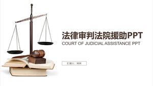 Assistência ao Tribunal de Julgamento Legal PPT