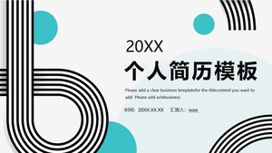 Vorlage für einen persönlichen Lebenslauf