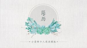 Xiao Qingxin Kişisel Özgeçmiş Şablonu