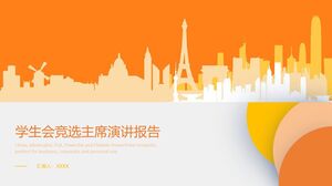 Laporan pidato pemilihan ketua serikat mahasiswa