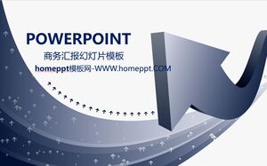 Business presentation slide template