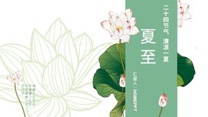 Green exquisite lotus leaf background 