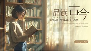 The background of the girl who reads 