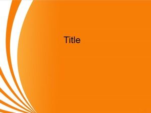 무료 파워 포인트 템플릿-큰 곡선