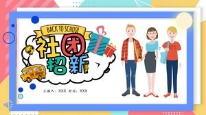 Society recruits new ppt demonstration