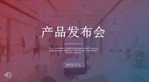 Template PPT promosi peluncuran produk