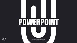 Viento ppt simple blanco y negro europeo y americano