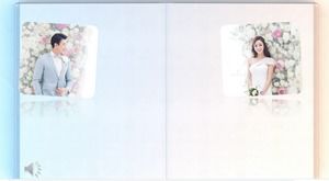 520 romantic wedding PPT photo album