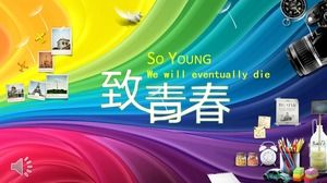 Für meine Jugend, mein College-Traum-PPT-Fotoalbum