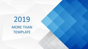 Синий и белый супер прочный универсальный универсальный шаблон PPT