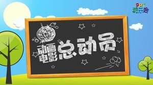 Color Story Series Animated Movie Wprowadzenie PPT