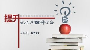 30 sposobów na poprawę pamięci, działa PPT