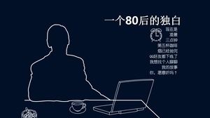 Niebieski po 80 monologach PPT działa