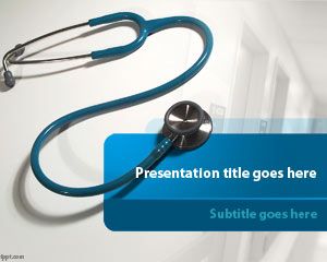 Stethoscope PowerPoint Template