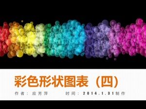 Plant  shape PPT chart (works by Ying Fangping)