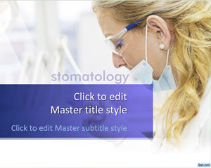Gratis Stomatology PowerPoint Template
