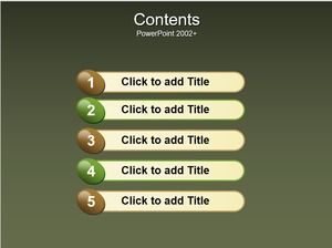 Cuadro PPT de cuadro de título de estilo de frijol chocolate