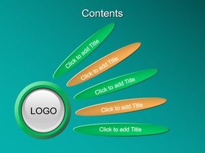 Tabela tytułów PPT w stylu badmintona