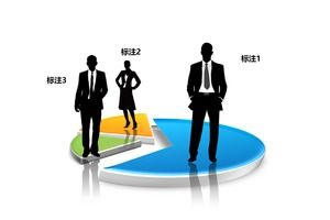 Relație ierarhică rafinată PPT chartTwo