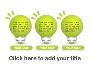 رائعة البيئية الخضراء موضوع كتالوج الرسم البياني PPT